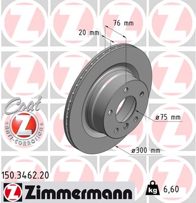 Brake Disc (Rear axle)  Art. 150346220