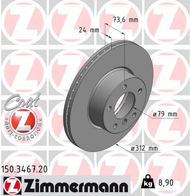 Brake Disc (Front axle)  Art. 150346720