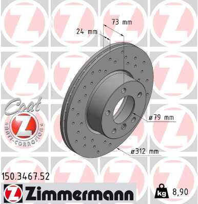 Brake Disc (Front axle)  Art. 150346752