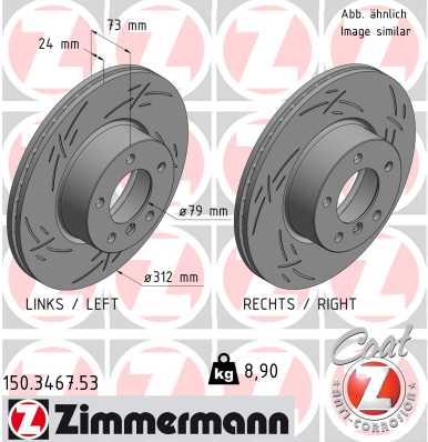 Brake Disc (Front axle)  Art. 150346753