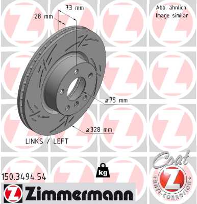 Brake Disc (Front axle)  Art. 150349454