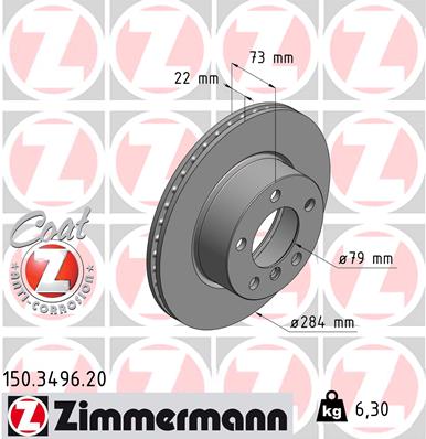 Brake Disc (Front axle)  Art. 150349620