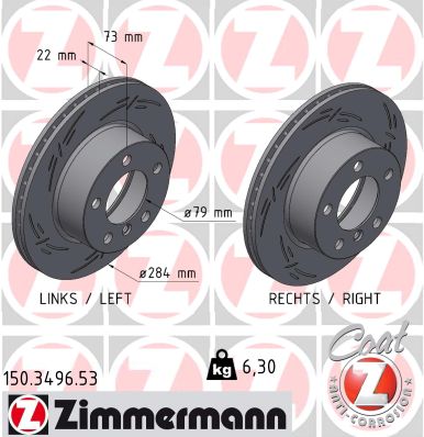 Brake Disc  Art. 150349653