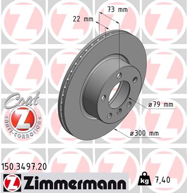 Brake Disc (Front axle)  Art. 150349720