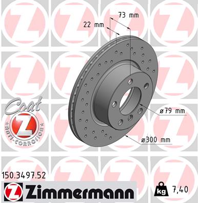 Brake Disc (Front axle)  Art. 150349752