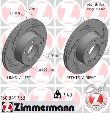 Brake Disc (Front axle)  Art. 150349753