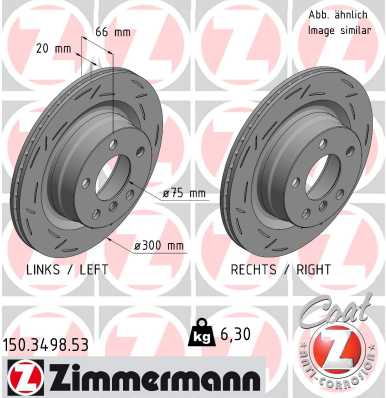 Brake Disc (Rear axle)  Art. 150349853