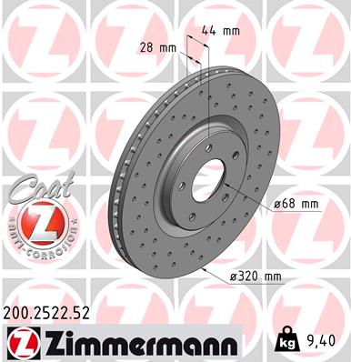 Brake Disc (Front axle)  Art. 200252252