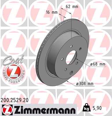 Brake Disc (Rear axle)  Art. 200252920