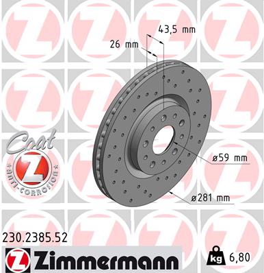 Brake Disc (Front axle)  Art. 230238552