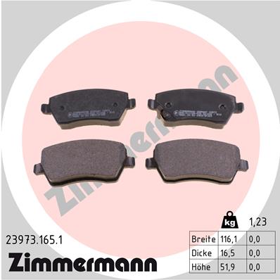 Brake Pad Set, disc brake (Front axle)  Art. 239731651