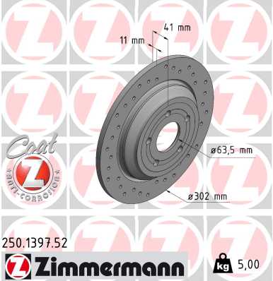 Brake Disc (Rear axle)  Art. 250139752