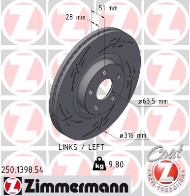 Brake Disc  Art. 250139854