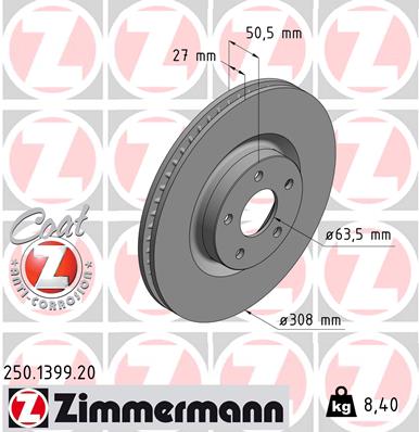 Brake Disc (In front)  Art. 250139920