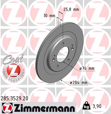 Brake Disc (Standard model)  Art. 285352920