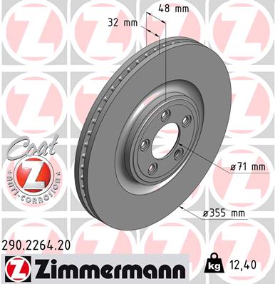 Brake Disc (Front axle)  Art. 290226420