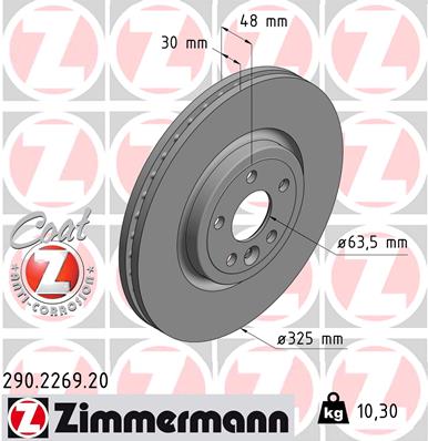 Brake Disc (Front axle)  Art. 290226920