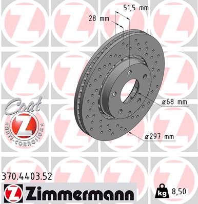 Brake Disc (Front axle)  Art. 370440352