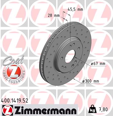 Brake Disc (Front axle)  Art. 400141952