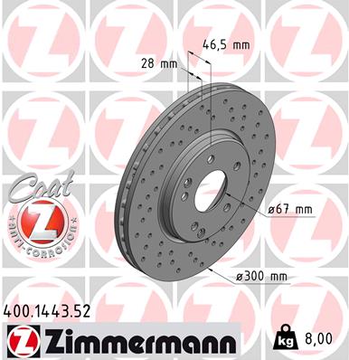 Brake Disc (Front axle)  Art. 400144352