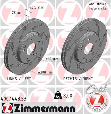 Brake Disc (Front axle)  Art. 400144353