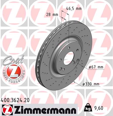 Brake Disc (Front axle)  Art. 400362420