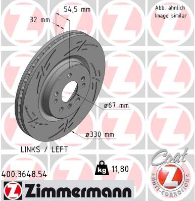 Brake Disc (Ventilated)  Art. 400364854