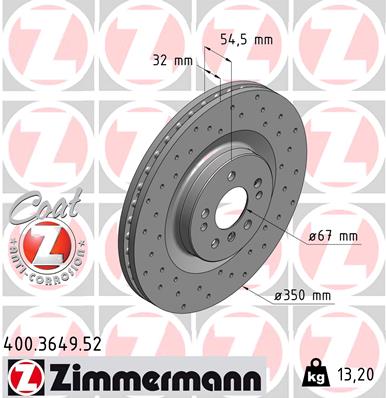 Brake Disc (Front axle)  Art. 400364952