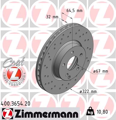 Brake Disc (Front axle)  Art. 400365420