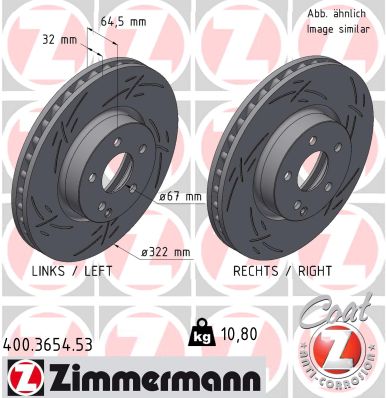 Brake Disc (Front axle)  Art. 400365453