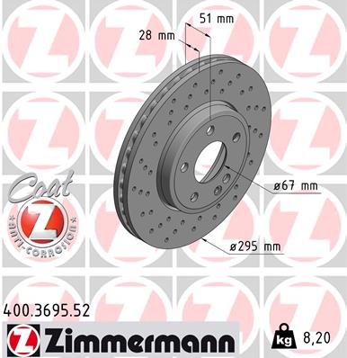 Brake Disc (Front axle)  Art. 400369552