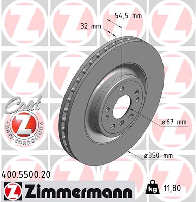 Brake Disc (Front axle)  Art. 400550020