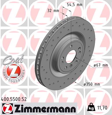 Brake Disc (Front axle)  Art. 400550052