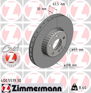 Brake Disc (Front axle)  Art. 400551930