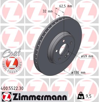 Brake Disc  Art. 400552230