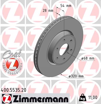 Brake Disc (Front axle)  Art. 400553520