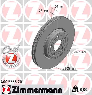 Brake Disc  Art. 400553820