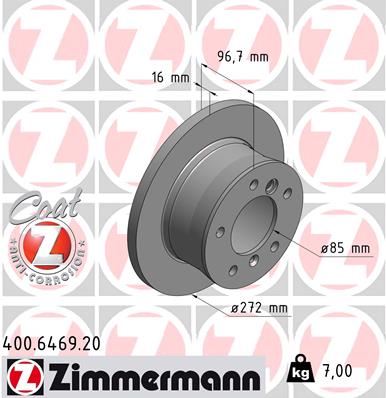 Brake Disc (Rear axle)  Art. 400646920