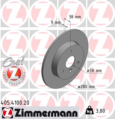 Brake Disc (Front axle)  Art. 405410020