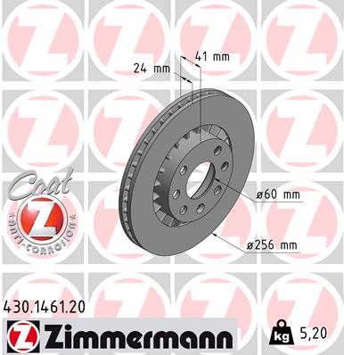 Brake Disc (Front axle)  Art. 430146120