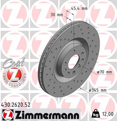 Brake Disc (Front axle)  Art. 430262052