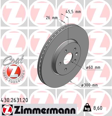 Brake Disc (Front axle)  Art. 430263120