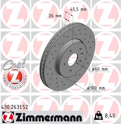 Brake Disc (Front axle)  Art. 430263152