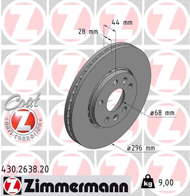 Brake Disc (Front axle)  Art. 430263820