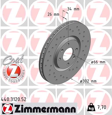 Brake Disc (Front axle)  Art. 440312052