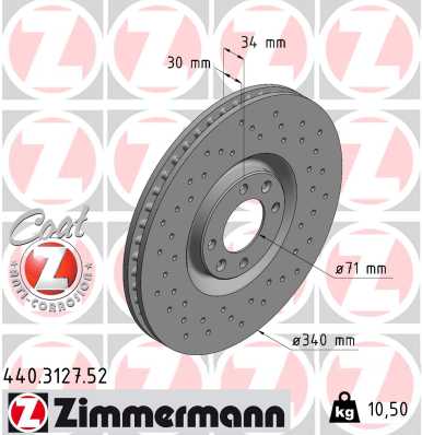 Brake Disc (Front axle)  Art. 440312752