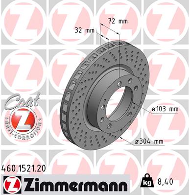 Brake Disc (Front axle)  Art. 460152120