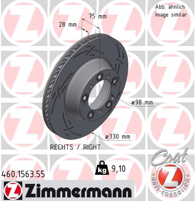 Brake Disc (Rear axle, left)  Art. 460156355