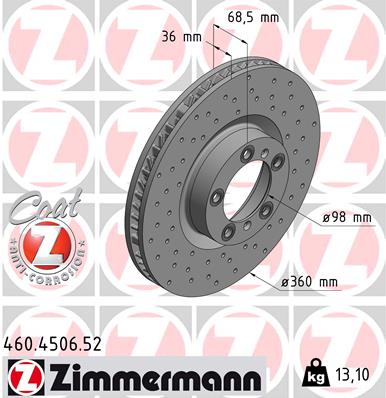 Brake Disc  Art. 460450652