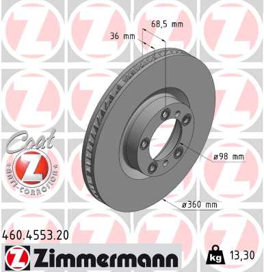 Brake Disc  Art. 460455320